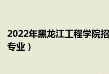 2022年黑龙江工程学院招生计划及招生人数（各省都招什么专业）