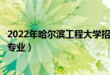 2022年哈尔滨工程大学招生计划及招生人数（各省都招什么专业）