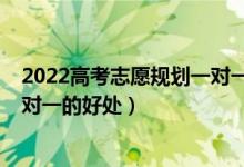 2022高考志愿规划一对一服务价钱（2022高考志愿规划一对一的好处）