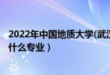 2022年中国地质大学(武汉)招生计划及招生人数（各省都招什么专业）