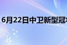 6月22日中卫新型冠状病毒肺炎疫情最新消息