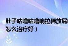 肚子咕噜咕噜响拉稀放屁吃什么药（肚子一直叫还放屁拉稀怎么治疗好）