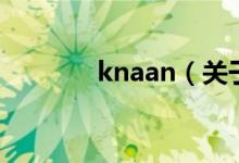 knaan（关于knaan的介绍）