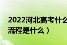 2022河北高考什么时候开始填报志愿（填报流程是什么）