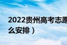 2022贵州高考志愿填报什么时候开始（有什么安排）