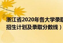 浙江省2020年各大学录取分数线（2022年211大学在浙江招生计划及录取分数线）