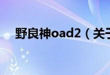 野良神oad2（关于野良神oad2的介绍）