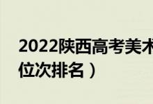 2022陕西高考美术类一分一段表（最新成绩位次排名）