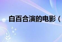 白百合演的电影（白百合演的电影介绍）