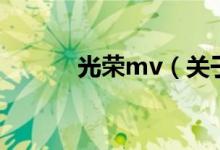 光荣mv（关于光荣mv的介绍）