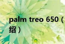 palm treo 650（关于palm treo 650的介绍）