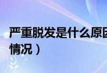 严重脱发是什么原因引起的（千万要避免以下情况）