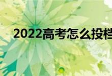 2022高考怎么投档最安全（有哪些技巧）