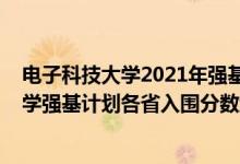 电子科技大学2021年强基计划招生简章（2022电子科技大学强基计划各省入围分数线是多少）