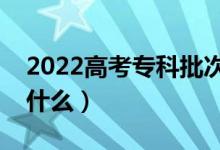 2022高考专科批次志愿该如何填报（要注意什么）