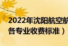 2022年沈阳航空航天大学学费多少钱（一年各专业收费标准）