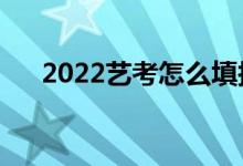 2022艺考怎么填报志愿（技巧有哪些）