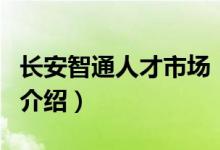 长安智通人才市场（关于长安智通人才市场的介绍）