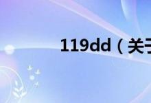 119dd（关于119dd的介绍）