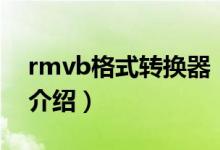 rmvb格式转换器（关于rmvb格式转换器的介绍）