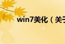 win7美化（关于win7美化的介绍）