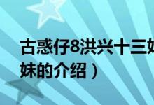 古惑仔8洪兴十三妹（关于古惑仔8洪兴十三妹的介绍）