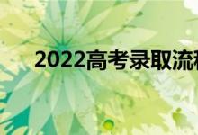 2022高考录取流程（什么时候查录取）