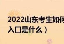 2022山东考生如何查看高考档案状态（查询入口是什么）