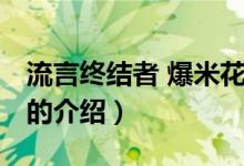 流言终结者 爆米花（关于流言终结者 爆米花的介绍）