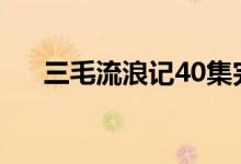 三毛流浪记40集完整版（三毛流浪记）