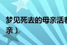 梦见死去的母亲活着和我说话（梦见死去的母亲）