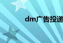 dm广告投递（dm广告投递）