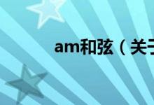 am和弦（关于am和弦的介绍）