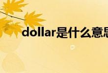 dollar是什么意思（doll是什么意思）