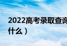 2022高考录取查询有几种结果（查询方法是什么）