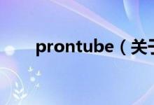 prontube（关于prontube的介绍）