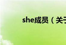 she成员（关于she成员的介绍）