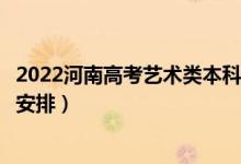 2022河南高考艺术类本科录取时间从哪天到哪天（录取时间安排）