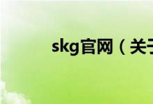 skg官网（关于skg官网的介绍）