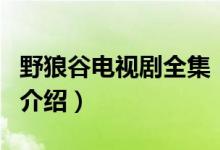 野狼谷电视剧全集（关于野狼谷电视剧全集的介绍）