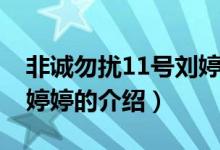 非诚勿扰11号刘婷婷（关于非诚勿扰11号刘婷婷的介绍）