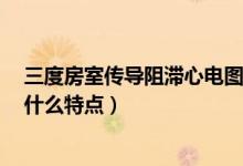 三度房室传导阻滞心电图特征（3度房室传导阻滞心电图有什么特点）