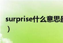 surprise什么意思最高级（surprise什么意思）