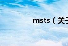 msts（关于msts的介绍）