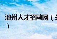 池州人才招聘网（关于池州人才招聘网的介绍）