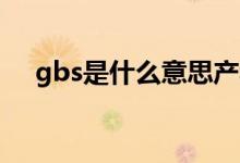 gbs是什么意思产科检查（GBS是什么）