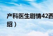 产科医生剧情42西瓜视频（产科医生剧情介绍）